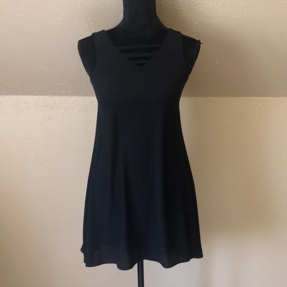 Aqua Mini Dress